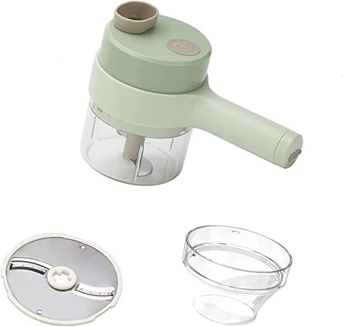 4 in 1 Portable Electric Vegetable Cutter Set