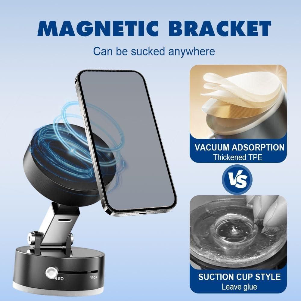 MAARUT Vacuum Magnetic Suction Phone Holder